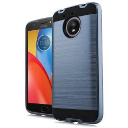 Motorola Moto E4 Armor Hybrid Case (Navy Blue)